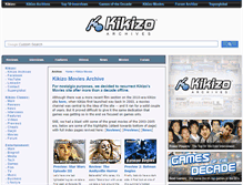 Tablet Screenshot of movies.kikizo.com